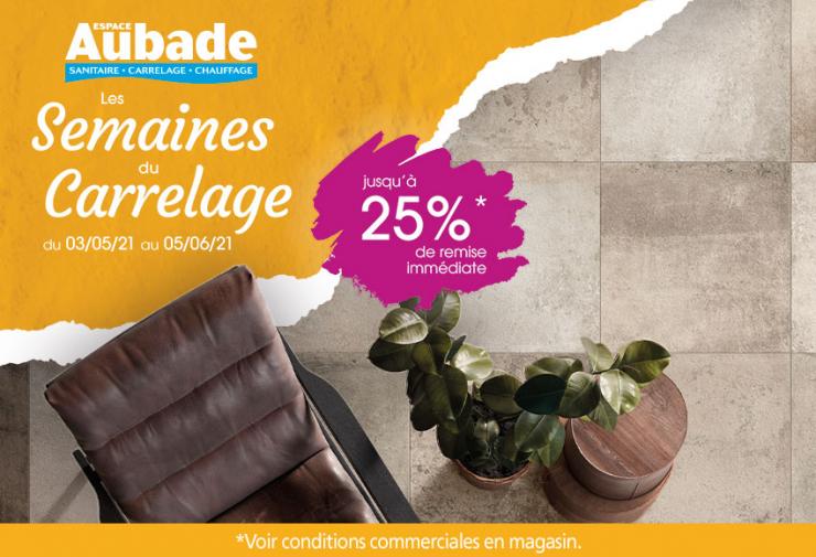 Les Semaines du Carrelage reviennent !
