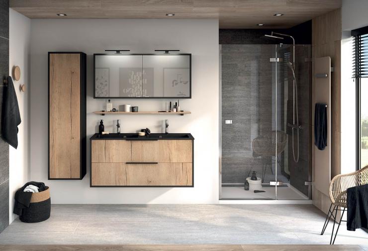 Malrieu - Colonne de salle de bains