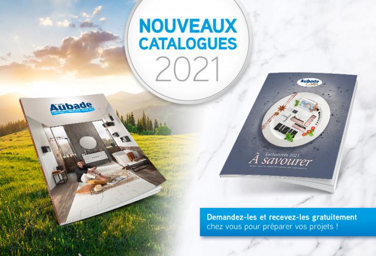 Trouvez des idées d’aménagement avec les catalogues Espace Aubade et  Aubade Création