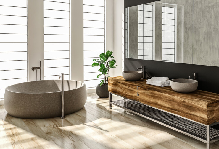 Malrieu - Salle de bains zen